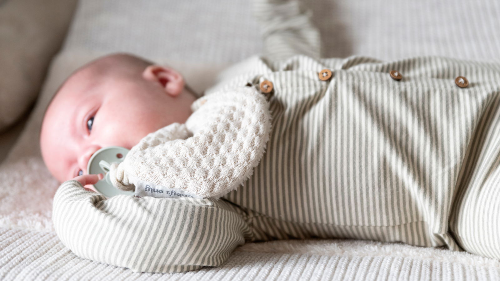 Sleepsuit Stripe nordic blue - 68